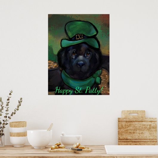 Poster Chien de Terre-Neuve (Cuisine)