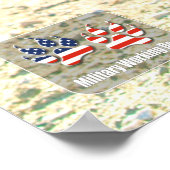 POSTER CHIEN DE TRAVAIL MILITAIRE AMÉRICAIN (Coin)