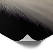 Poster Chien des Pyrénées dans la robe de la Saint Patric (Coin)