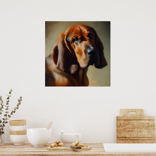 Poster Chien du sang (Cuisine)