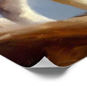 Poster Chien Elkhound norvégien (Coin)