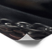 Poster Chien en en danger (Coin)