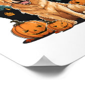 Poster chien en halloween drôle (Coin)