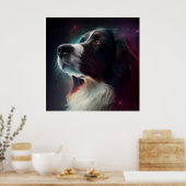 Poster Chien étoile (Cuisine)