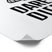 Poster Chien géométrique (Coin)