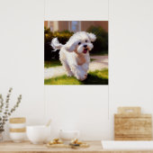Poster Chien maltais (Cuisine)