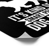 Poster Chien Maltais Juste Un Garçon Qui Aime Les Maltais (Coin)