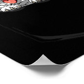 Poster Chien Maltese Poche Maltese Peeout Pocket Maltese (Coin)