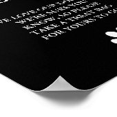 Poster Chien mariage moderne traiter signe biscuit bar en (Coin)