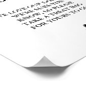 Poster Chien mariage moderne traiter signe biscuit bar en (Coin)