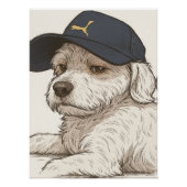 Poster Chien Max (Devant)