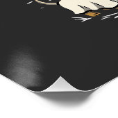 Poster Chien Mignon Halloween Pas de Farces Rien que des (Coin)