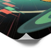 Poster Chien mignon Shiba Inu (Coin)