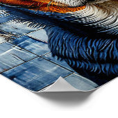 Poster Chien Mosaïque (Coin)