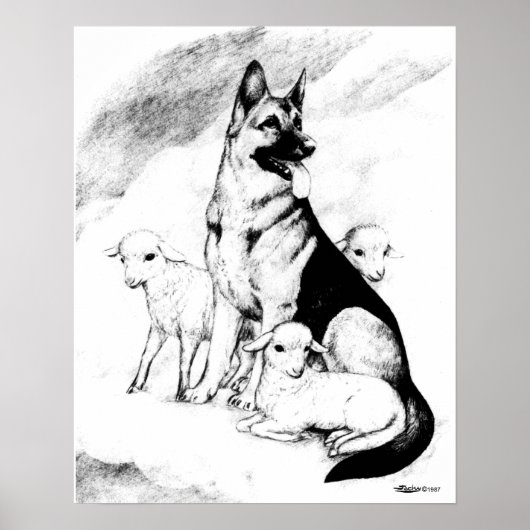 Poster Chien paradis (Devant)