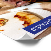 Poster Chien Plein De Pizza (Coin)