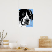 Poster Chien pointer anglais (Cuisine)