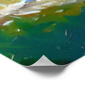 Poster Chien pointeur À poils durs allemand (Coin)