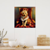 Poster Chien Renaissance King (Cuisine)