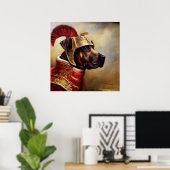 Poster Chien Roman général (Bureau à domicile)