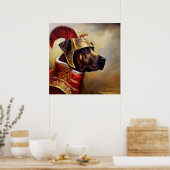 Poster Chien Roman général (Cuisine)