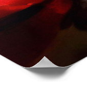 Poster Chien Superhero (Coin)