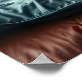 Poster Chien sur Lit (Coin)