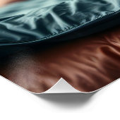 Poster Chien sur Lit (Coin)