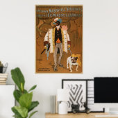 Poster Chien taureau de Nashville (Bureau à domicile)