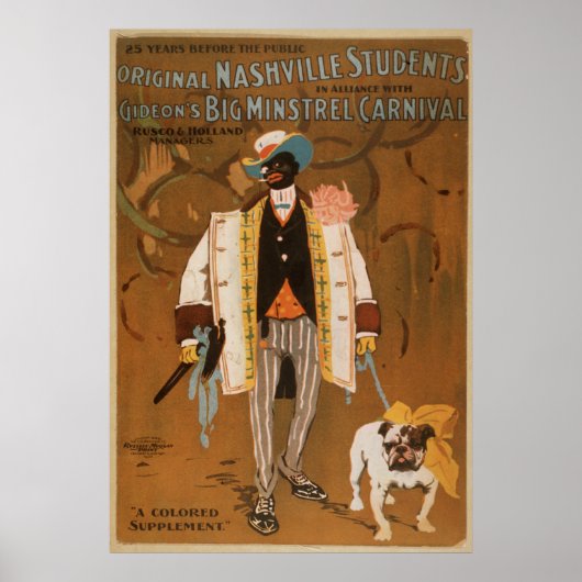 Poster Chien taureau de Nashville (Devant)