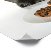 Poster Chien-taureau français brindé noir (Coin)