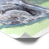 Poster Chien Terrier (Coin)