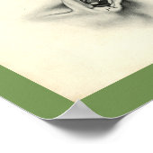 Poster Chien Vétérinaire Crâne Muscle Muscle Anatomie Imp (Coin)