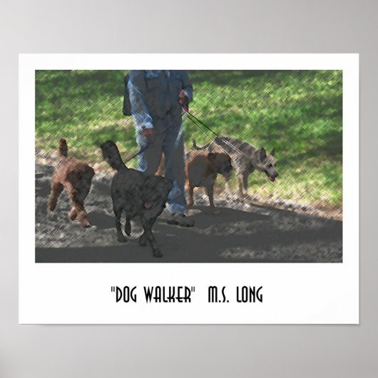 Poster Chien Walker (Devant)