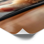 Poster Chien Yoga (Coin)