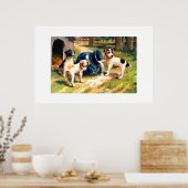 Poster Chiens (Cuisine)