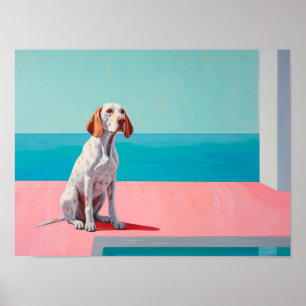Poster Chiens Abstraits, Chiens contemporains