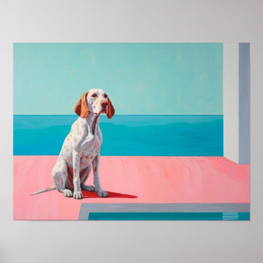 Poster Chiens Abstraits, Chiens contemporains (Devant)
