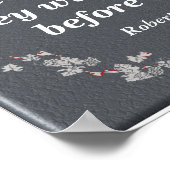 Poster Chiens au ciel - art imprimé (Coin)