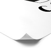 Poster Chiens Cute Livres Café Typographie moderne (Coin)