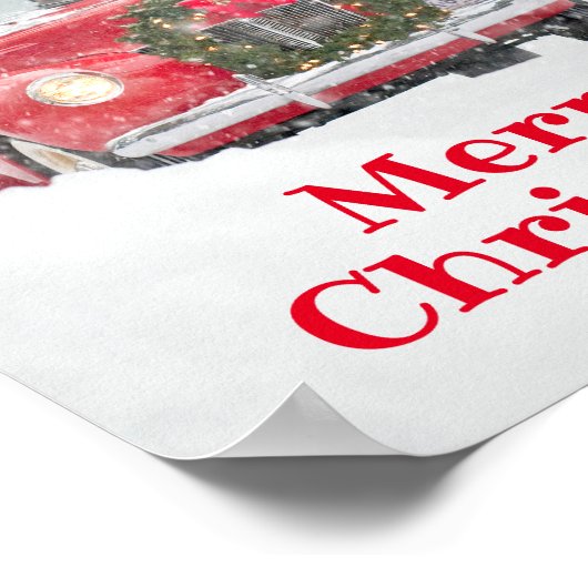 Poster Chiens dans un camion (Coin)