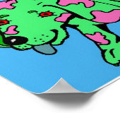 Poster Chiens de couleur (Coin)