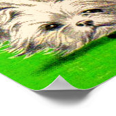 Poster chiens de couverture mignons (Coin)