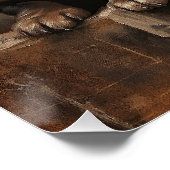 Poster Chiens de marionnettes amicaux Dachshund 001 - Rai (Coin)