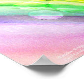 Poster Chiens de Rainbow Bridge Art Poster/Imprimer (Coin)