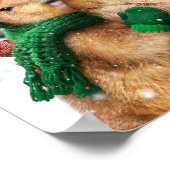 Poster Chiens des Prairies de Noël (Coin)