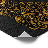 Poster Chiens d'or imprimer (Coin)