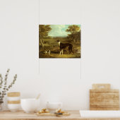 Poster Chiens, Greyhound et Espagnol, Docteur Fop par Her (Cuisine)