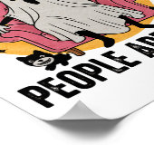 Poster Chiens Parce Que Les Gens Sont Déplaisants (Coin)