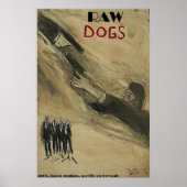 POSTER CHIENS RAW (Devant)